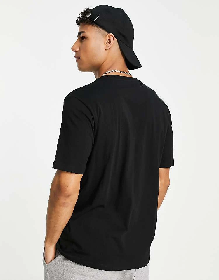 Hugo Red Hugo Dulivio Logo T-shirt In Black For Men 2 Hugo Red Hugo Dulivio Logo T-shirt In Black For Men - Image 2