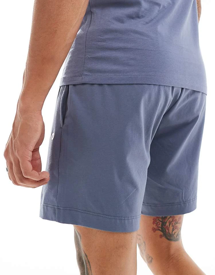 Hugo Red Hugo Bodywear Linked Shorts In Blue For Men 2 Hugo Red Hugo Bodywear Linked Shorts In Blue For Men - Image 2