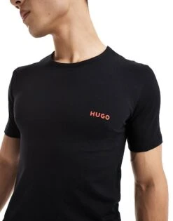 Hugo Red Hugo Bodywear Triplet Pack T-shirt In Black For Men -Hugoro Store 205674286 4