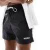 Hugo Red Hugo Haiti Swim Short In Black For Men