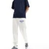 HUGO BLUE Relaxed Joggers In White For Men Open White