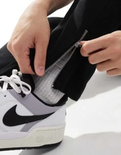 HUGO BLUE Straight Joggers In Black For Men 8 HUGO BLUE Straight Joggers In Black For Men -Hugoro Store 205861311 3