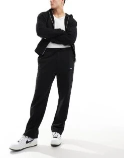 HUGO BLUE Straight Joggers In Black For Men 10 HUGO BLUE Straight Joggers In Black For Men -Hugoro Store 205861311 5