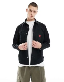 HUGO RED Shirt In Black For Men -Hugoro Store 205936810 1 black 1