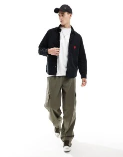 HUGO RED Shirt In Black For Men -Hugoro Store 205936810 4