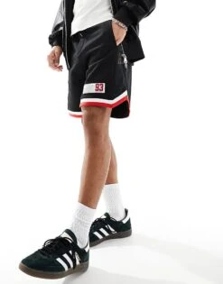 HUGO RED Sweat Shorts In Black For Men -Hugoro Store 205936987 3