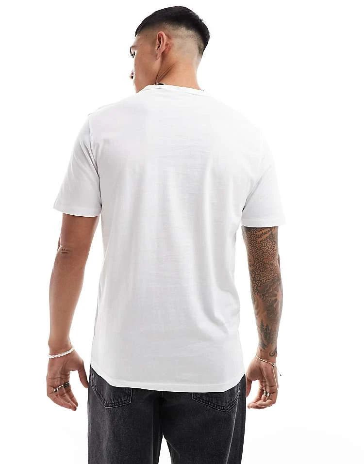 HUGO Blue Naolo 2 Pack T-shirts In White For Men 3 HUGO Blue Naolo 2 Pack T-shirts In White For Men - Image 3