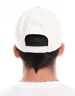 HUGO Red Jude Baseball Cap In Off White For Men -Hugoro Store 206773112 3