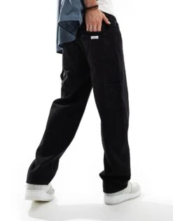 HUGO Blue Carpenter 3 Denim Jeans In Black For Men -Hugoro Store 206773230 3