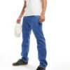 HUGO Blue Jonah Straight Leg Denim Jeans In Midwash Blue For Men