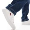 HUGO Red Morrie Tenn Trainers In White For Men