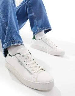 BOSS By Hugo Boss BOSS Rhys Tenn Trainers In White For Men