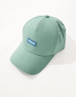 HUGO Blue Jinko Baseball Cap In Light Green For Men -Hugoro Store 206773849 4