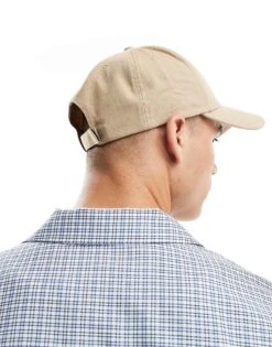 HUGO Blue Jinko Baseball Cap In Beige For Men -Hugoro Store 206890554 4