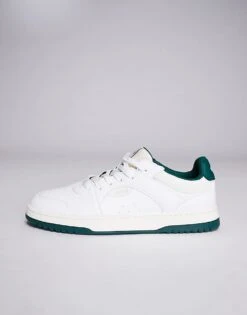 HUGO Red Hadrian Tenn Trainers In White And Green For Men -Hugoro Store 206892296 2