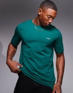 HUGO Red Dero T-shirt In Forest Green For Men