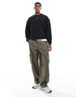 HUGO Red Dapocrew Sweatshirt In Black For Men -Hugoro Store 206892453 3