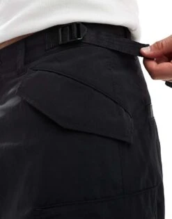 HUGO Red Giaz Cargo Trousers In Black For Men 8 HUGO Red Giaz Cargo Trousers In Black For Men -Hugoro Store 206892495 3