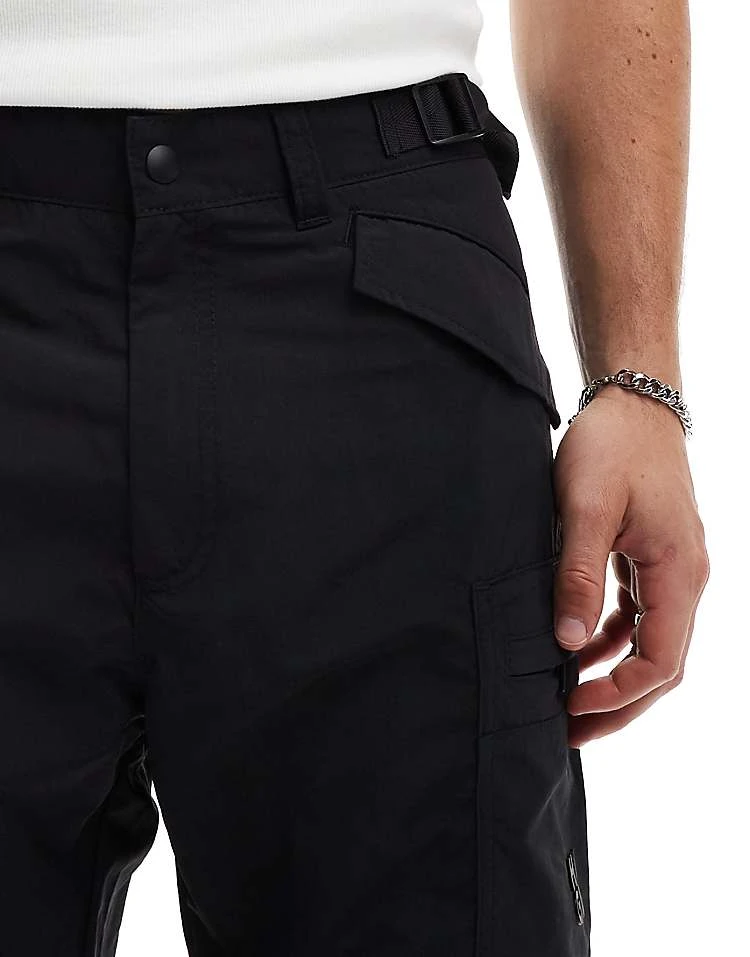 HUGO Red Giaz Cargo Trousers In Black For Men 5 HUGO Red Giaz Cargo Trousers In Black For Men - Image 5