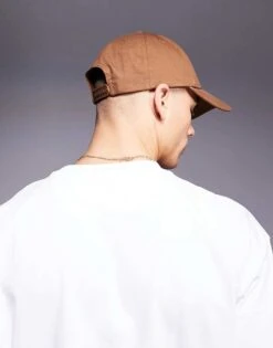 HUGO Red Jude Baseball Cap In Brown For Men -Hugoro Store 207233639 4