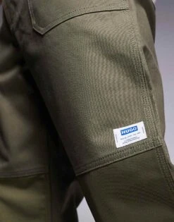 HUGO BLUE Gorka Co-ord Trousers In Green For Men Open Green -Hugoro Store 207342885 3