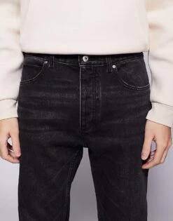 HUGO BLUE Jonah Straight Fit Jeans In Dark Grey For Men -Hugoro Store 207343040 5