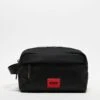 HUGO Red Ethon Wash Bag In Black For Men