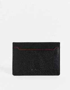 HUGO Red Cardholder In Black For Men -Hugoro Store 207343293 1 black 1