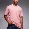 HUGO Red Dapolino Relaxed Fit T-shirt In Pink For Men Open Pink