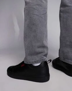 HUGO Red Morrie Trainer In Black For Men -Hugoro Store 207343344 5