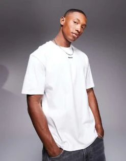 HUGO Red Dapolino Relaxed Fit T-shirt In White For Men