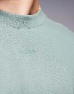 HUGO Red Dapolino Relaxed Fit T-shirt In Khaki For Men Open Green -Hugoro Store 207343401 3