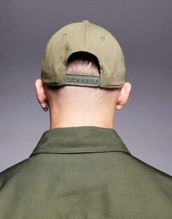 HUGO Red Logo Baseball Cap In Green For Men Open Green -Hugoro Store 207343499 3