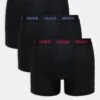 Hugo Red HUGO Bodywear 3-pack Boxer Brief In Black With Logo Waistband For Men Open Miscellaneous
