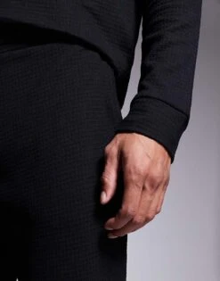 Hugo Red HUGO Bodywear Austin Co-ord Joggers In Black For Men -Hugoro Store 207350378 3