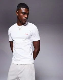 Hugo Red HUGO Bodywear 3-pack Of T-shirts In Black, White And Pink For Men Open Miscellaneous -Hugoro Store 207364833 4