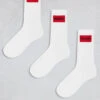 Hugo Red HUGO Bodywear 3-pack Red Label Socks In White For Men