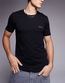 Hugo Red HUGO Bodywear 3-pack Of T-shirts In Grey, Beige And Black For Men Open Miscellaneous -Hugoro Store 207374039 1 openmiscellaneous 1