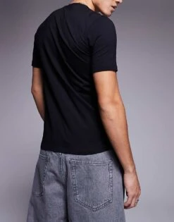 Hugo Red HUGO Bodywear 3-pack Of T-shirts In Grey, Beige And Black For Men Open Miscellaneous -Hugoro Store 207374039 4